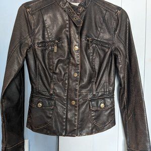 Guess Faux Leather Jacket